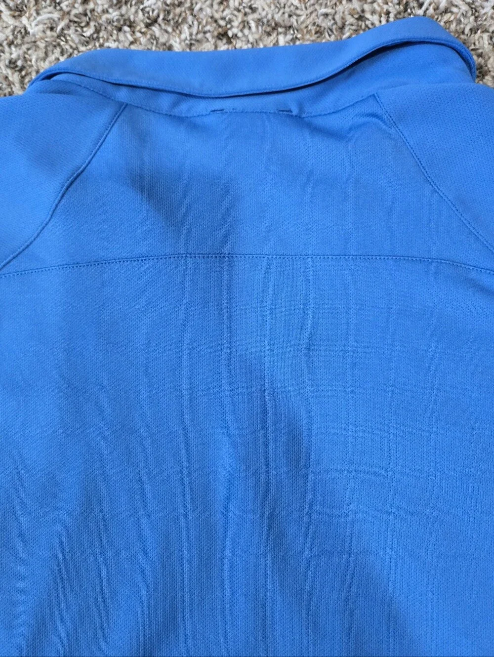 The North Face Shirt Mens XXL Blue VaporWick Polo Short Sleeve